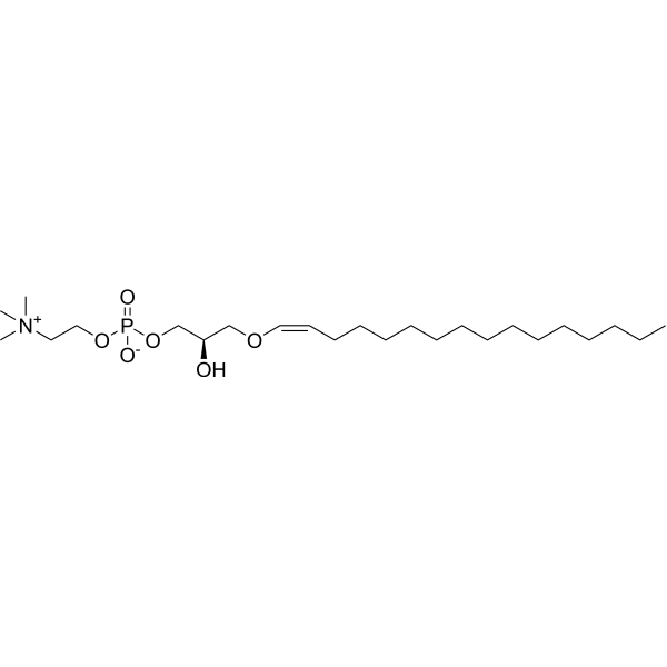 Hexadecenyl-2-hydroxy-sn-glycero-3-PC 97802-53-4